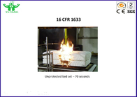 Оборудование для испытаний воспламеняемости тюфяков КФР1632 лаборатории 16 и пусковых площадок тюфяка