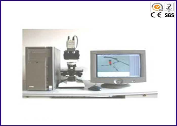 оборудование для испытаний ткани анализатора состава мелкости волокна 1~2000µм для диаметра волокна
