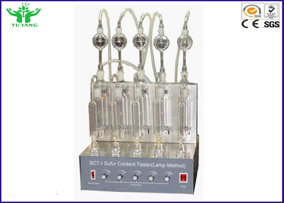 Ламповый метод тестера содержания серы бензина и керосина оборудования анализа масла АСТМ Д1266