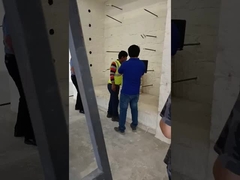 Вертикальная печь Строительные материалы Испытание огнестойкости