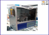 Лаборатория АСТМ Д1230 оборудование для испытаний воспламеняемости представления ткани 45 градусов