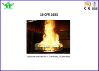 Оборудование для испытаний воспламеняемости тюфяков CFR1633 для открытого пламени