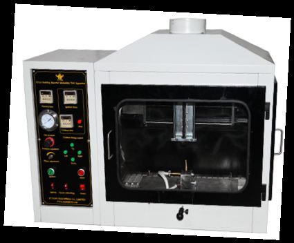 EN ISO 11925-2 Соответствующее стандарту оборудование для испытаний воспламеняемости для классификации конструкций зданий