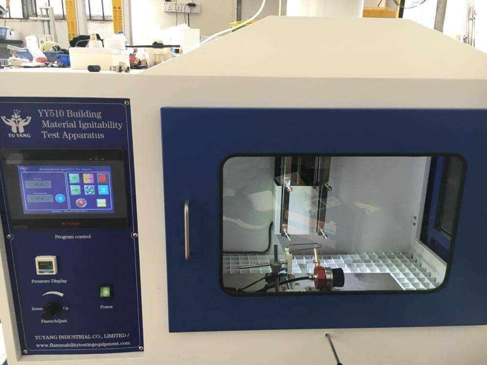 Оборудование для испытания воспламеняемости для испытания поверхности краев конструкции здания с стандартом EN ISO 11925-2