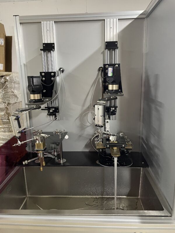 EN817 Профессиональный тестер срока службы смесителей, автоматическая циркуляция воды с подогревом, одновременное тестирование на 2 станциях для оценки долговечности смесителей