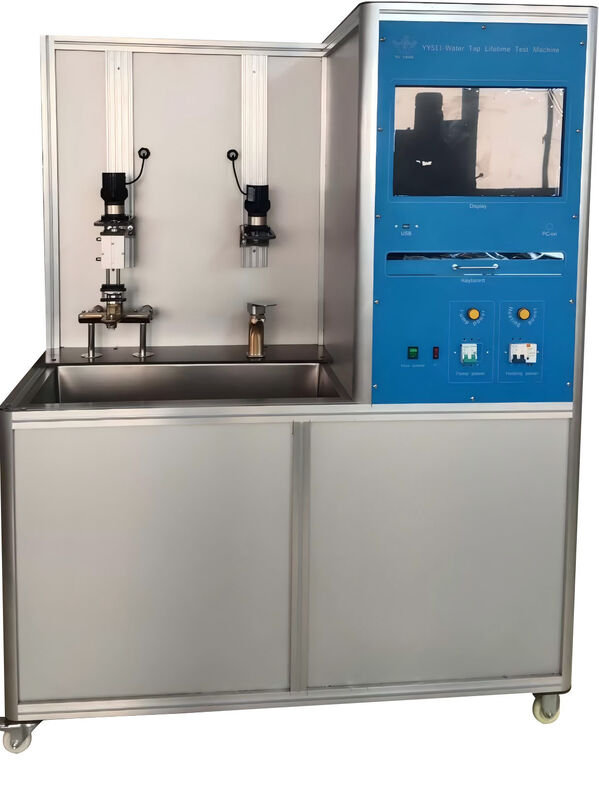 Машина для испытания жизненного цикла компьютерного смесителя EN817 с регулируемой скоростью (0-15/мин) и конструкцией из нержавеющей стали