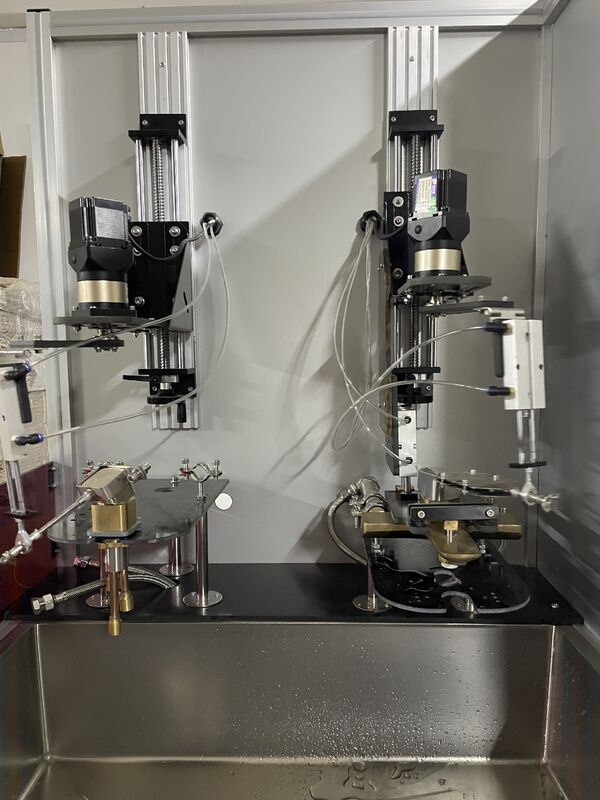 Машина для испытания жизненного цикла компьютерного смесителя EN817 с регулируемой скоростью (0-15/мин) и конструкцией из нержавеющей стали