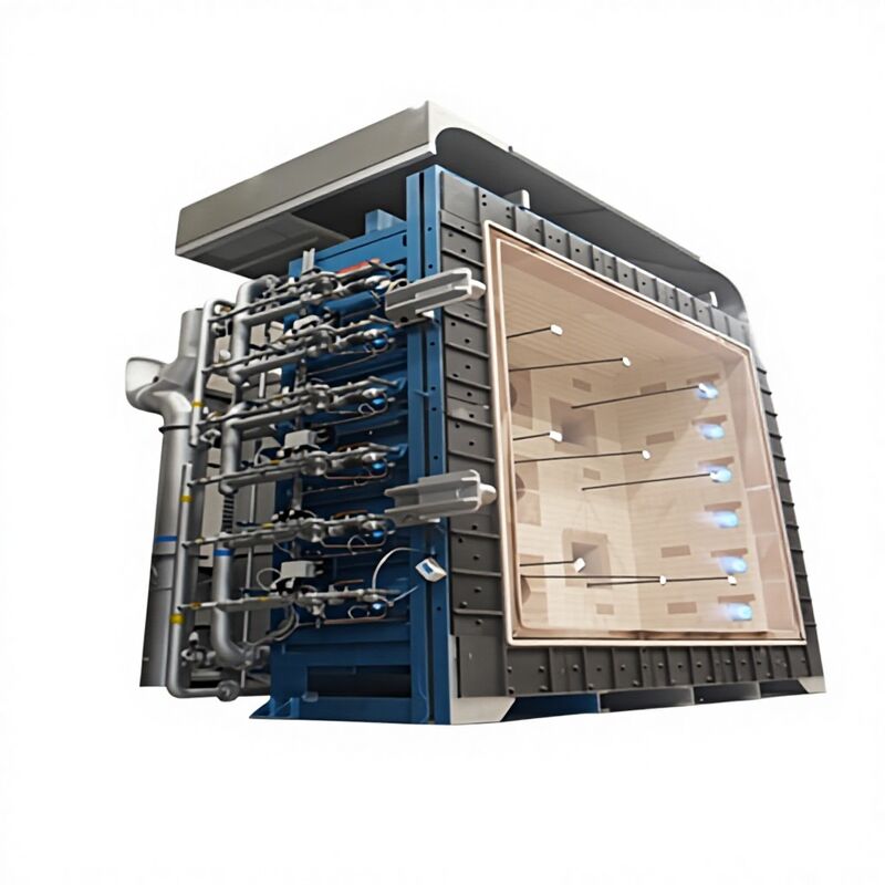 ISO 834 BS 476 Часть 20&22 Строительные материалы и конструкции Вертикальная испытательная печь огнестойкости