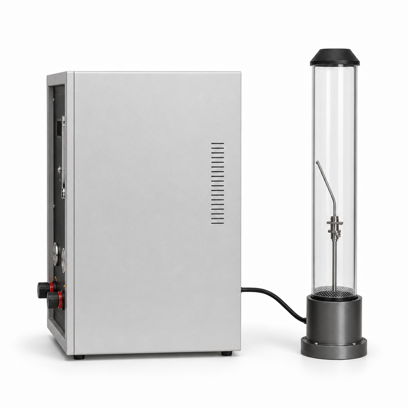 ASTM D2863 Digital Oxygen Index Tester LOI Flammability Testing Machine for Plastic Rubber Cable Materials Laboratory Safety