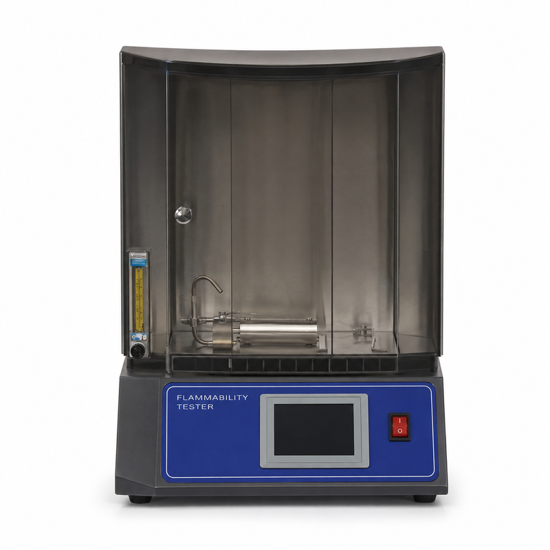 ASTM D4151 Испытатель воспламеняемости одеяла текстильная ткань Машина для испытания распространения пламени Лабораторное оборудование оценки безопасности