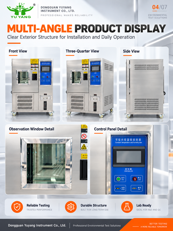 Programmable Constant Temperature And Humidity Test Chamber Environmental Climatic Test Chamber for Lab Stability Test