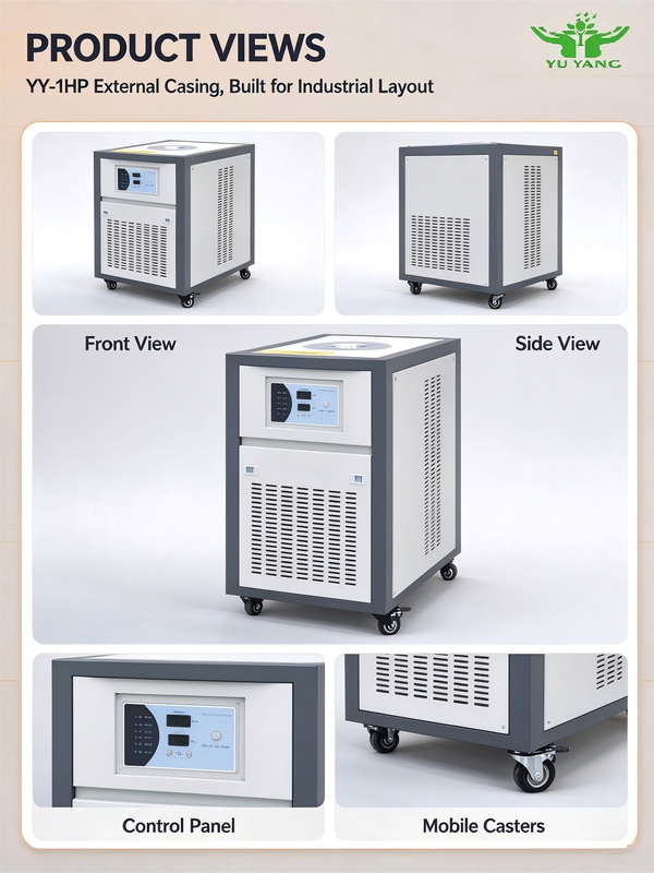 High Efficiency Air-cooled Laser Chiller, Portable Water Cooling Machine for Laser Processing Industry