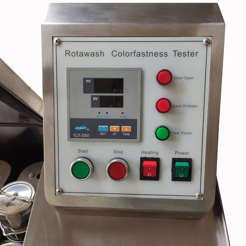 Цвет Rotawash тестера быстроты управлением экрана касания AATCC моя