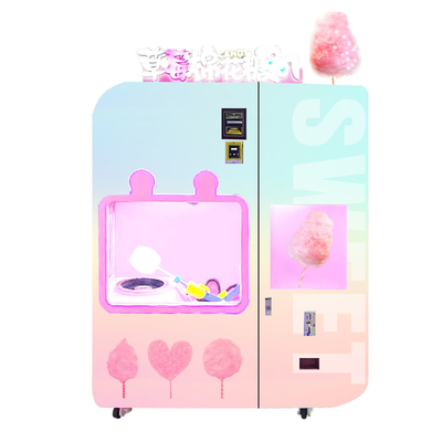 Коммерчески автомат сахарной ваты закусывает автоматическим с подгонянным логотипом